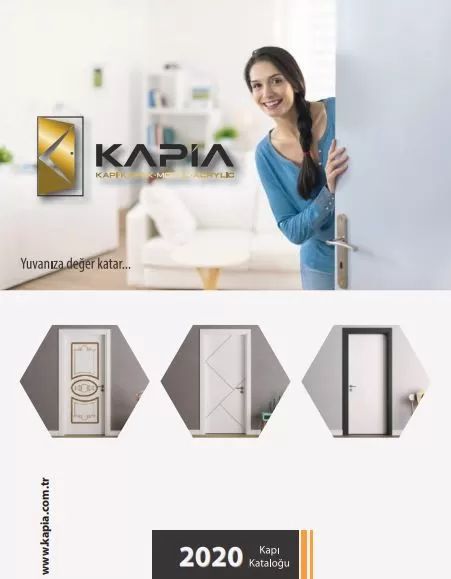 Каталог дверей Kapia 2020 (турецкий)