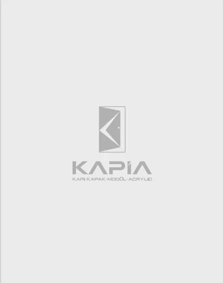 Kapia Tür 2019 Katalog